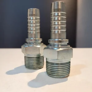 terminales Macho Fijo para manguera de 1/2 R2