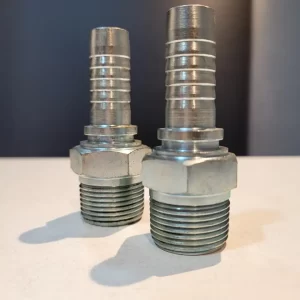 terminales Macho Fijo para manguera de 1/2 R2