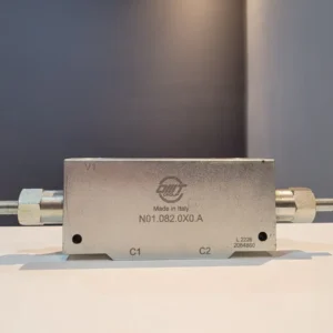 Válvula contrabalanceo pilotada doble 1/2