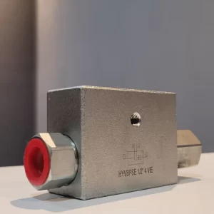 Valvula Italiana en linea de retención pilotada doble 1/2"