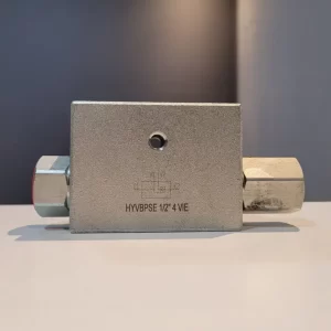 Válvula Italiana en linea de retención pilotada doble 3/8"